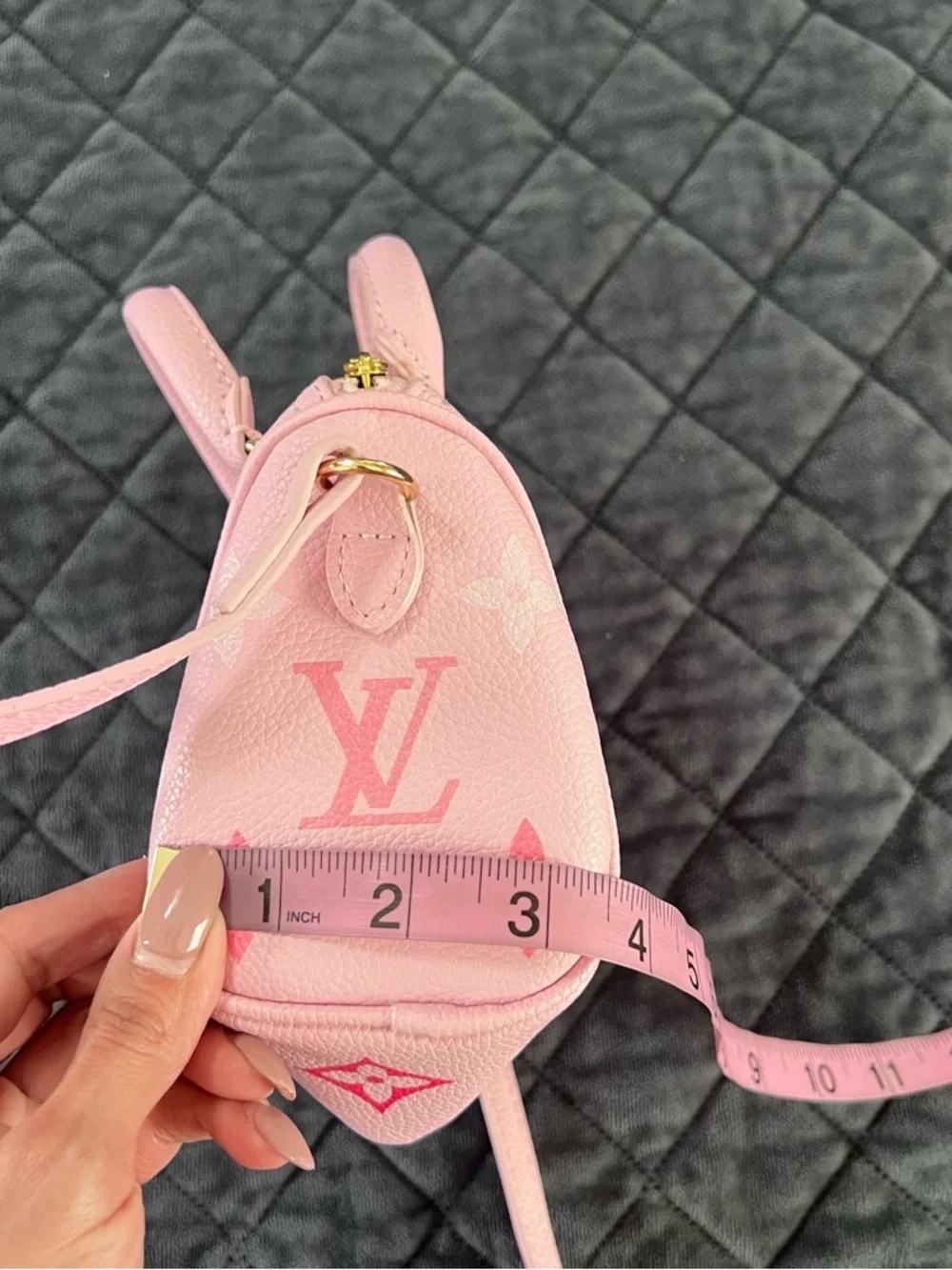 LV mini purse bag crossbody pink - Picture 11 of 11